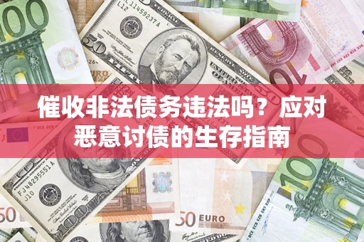 武汉催收非法债务违法吗？应对恶意讨债的生存指南