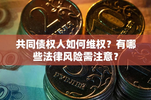 武汉共同债权人如何维权？有哪些法律风险需注意？