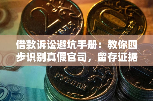 武汉借款诉讼避坑手册：教你四步识别真假官司，留存证据不踩雷