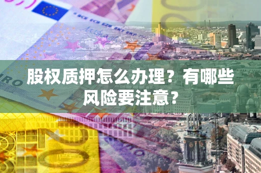 武汉股权质押怎么办理？有哪些风险要注意？