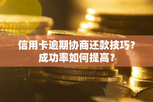 武汉信用卡逾期协商还款技巧？成功率如何提高？