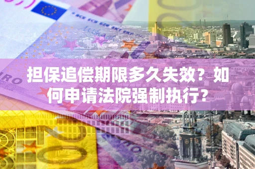 武汉担保追偿期限多久失效？如何申请法院强制执行？