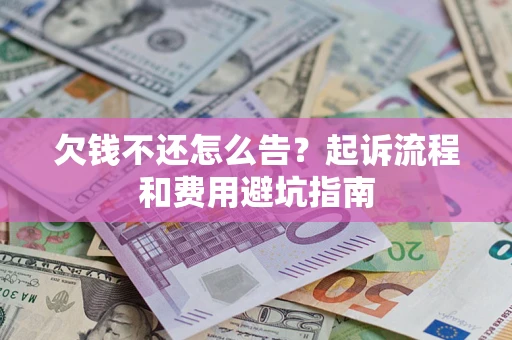 武汉欠钱不还怎么告?起诉流程和费用避坑指南 武汉欠钱不还怎么告?起诉流程和费用避坑指南